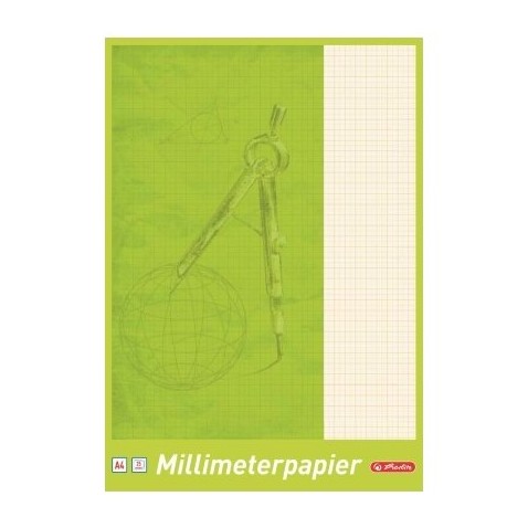Herlitz - Milliméteres papír A4/25 lapok