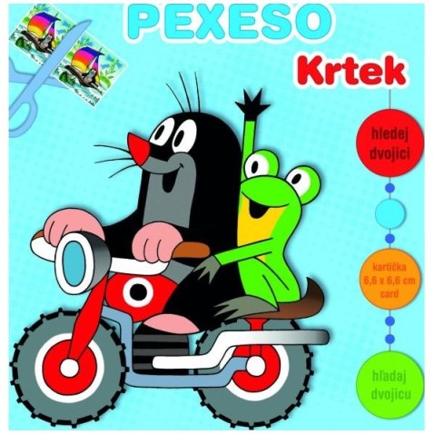 Pexeso Mole maxi kártyák munkafüzet