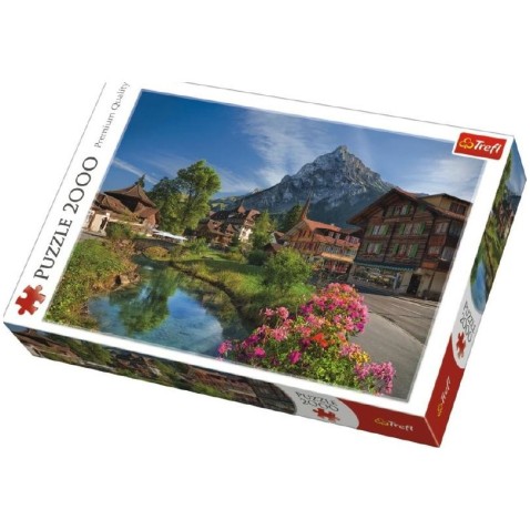 Trefl Alpok 2000 nyarán puzzle-darabok