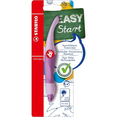 Stabilo EASY original rollertoll jobbkezeseknek, pasztell lila