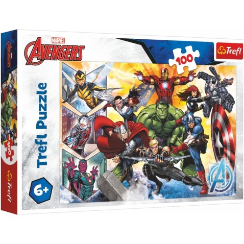 Puzzle Power Avengers / Disney Marvel The Avengers 100 darab
