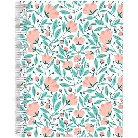 Twin wire blok A5 Soft Spring Flowers