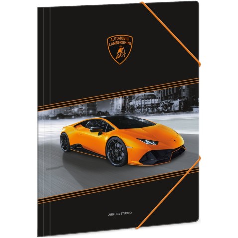 Notebook mappa Lamborghini 22 A4 narancssárga