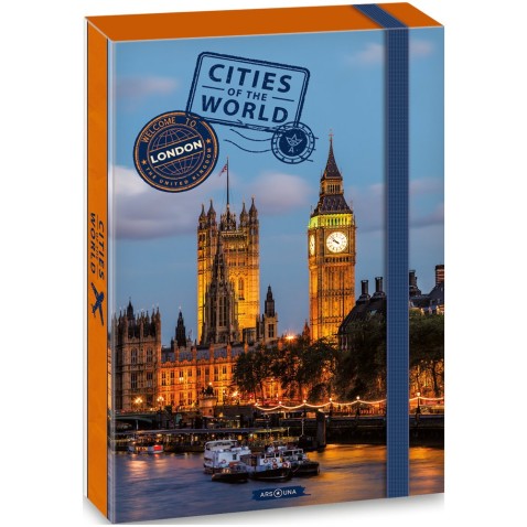 Ars Una London 22 A4-es füzetbox