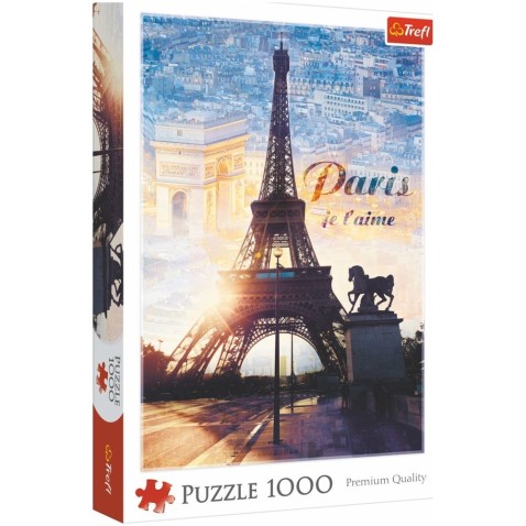Puzzle Párizs alkonyatkor 1000 darab