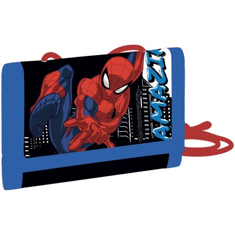 Gyermek Spiderman textil pénztárca