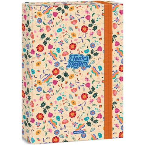 Flower Power A4-es notebook doboz