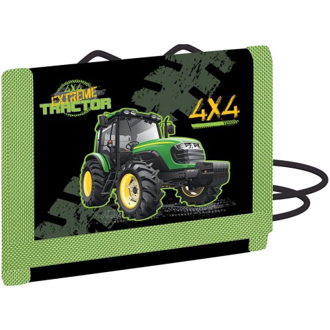 Traktor gyermek textil pénztárca