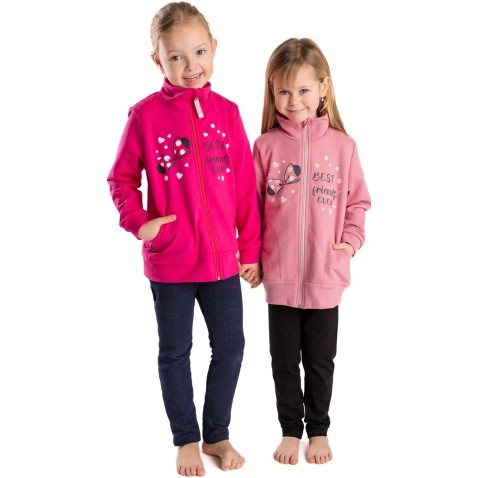 Gyermek pulóver Bettymode MINNIE AMARANT