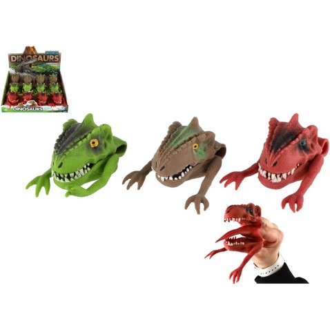 Dinoszaurusz játék szilikon 3 színben