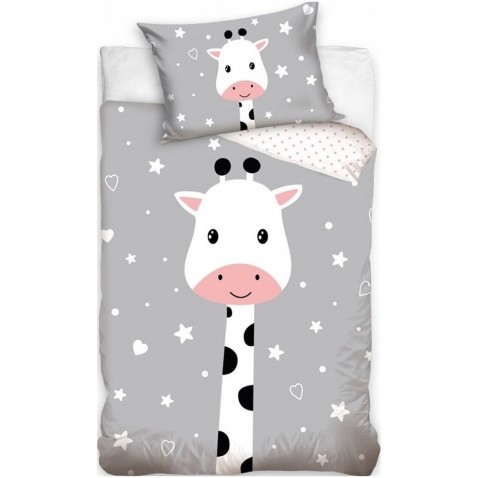 Aranyos zsiráf ovis ágynemű