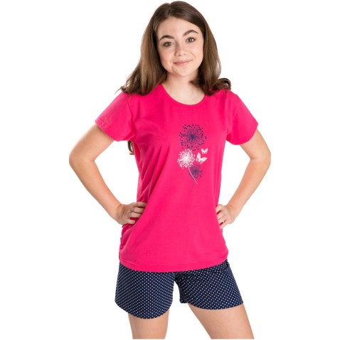 Lány pizsama Bettymode SPRING rövid ujjú