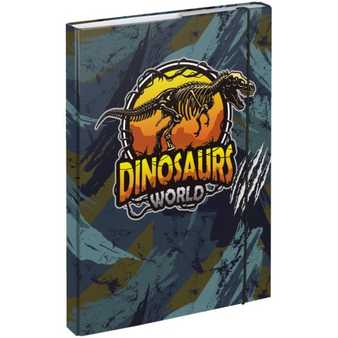 Füzettartó A4 BAAGL Dinosaurs World