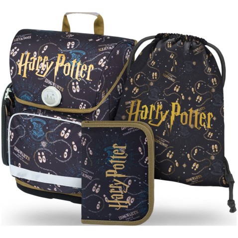 BAAGL Ergo Harry Potter A Pobert-terve iskolatáska SZETT