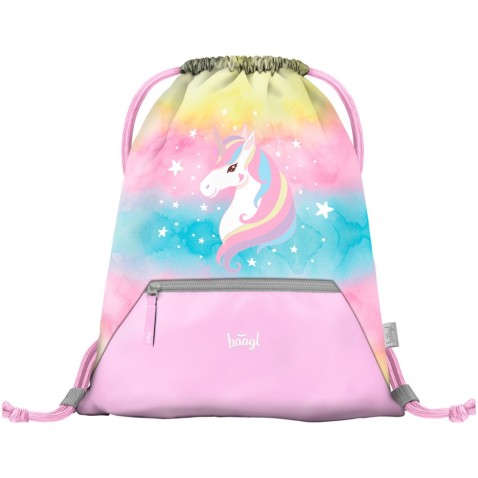 BAAGL Rainbow Unicorn tornazsák