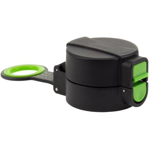 Üvegkupak fekete/zöld