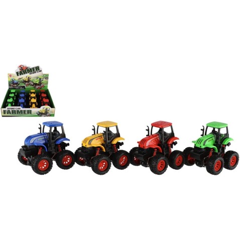 Traktor a lendkeréken