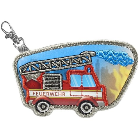 Cserélhető kép KIGA MAGS Fire Truck Finn KIGA iskolatáskához