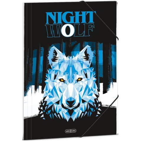 Night Wolf A4-es jegyzetfüzet mappa