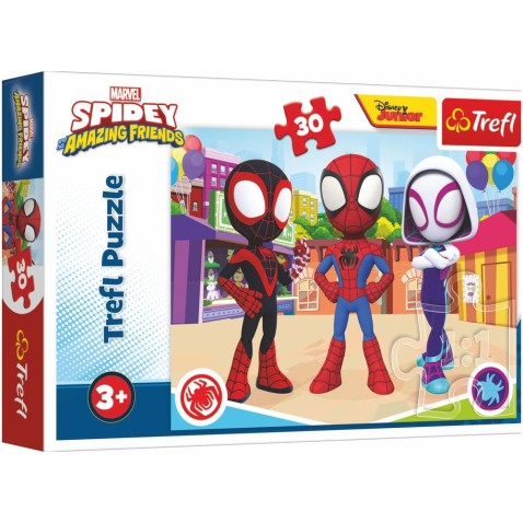 Trefl Puzzle Spidey és barátai kalandjai 30 darab