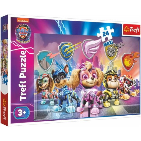 Puzzle MAXI Puppes Mission Tlapková patrol/Paw patrol 24 db