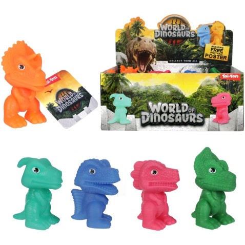 Dinoszaurusz gumi 8cm 5 féle