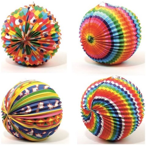 Lámpa átmérője 23cm golyó Mix