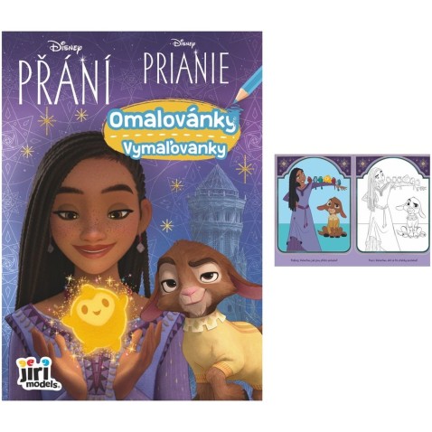 Színező oldalak Disney Wishes A5