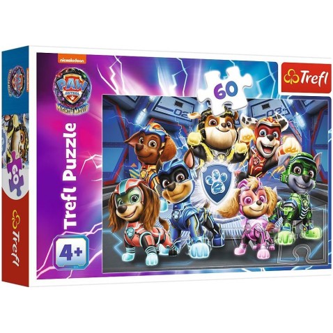 Puzzle A városi hősök kalandjai Paw Patrol/Paw Patrol 60 darab