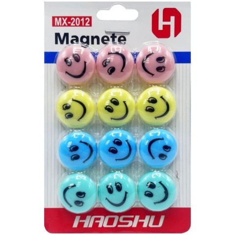 Magnet Smile 20mm/12 db buborékfólia