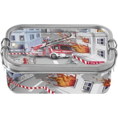 Rozsdamentes acél uzsonnás doboz, Fire Engine Brandon