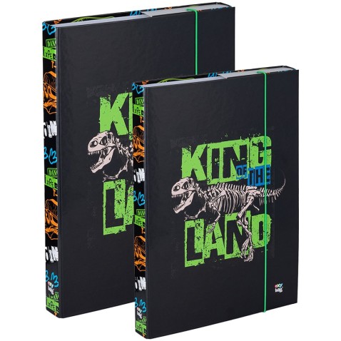 Füzettartó szett A4+A5 Premium dinoszarusz