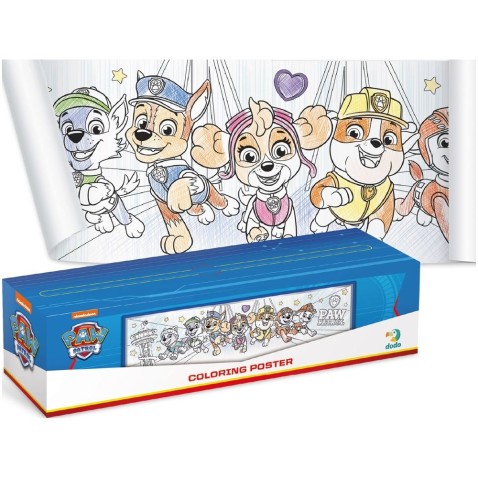 Paw Patrol színező oldal