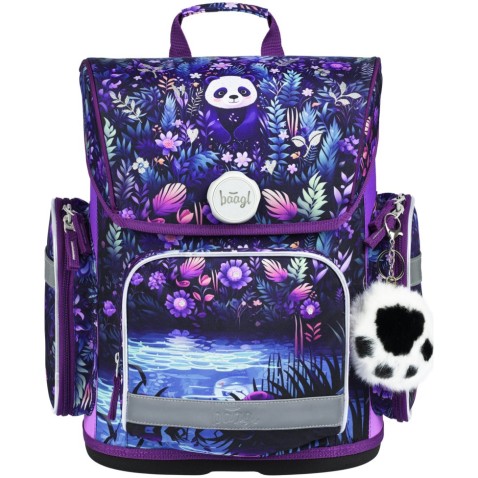 Ergonómikus iskolatáska Baagl Ergo Jungle Panda