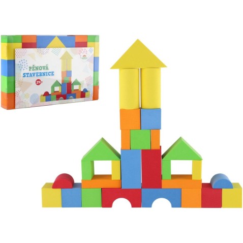 29 darabos habszivacs építőkészlet