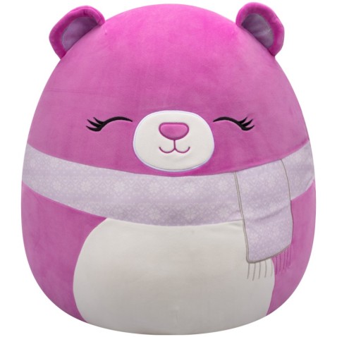 SQUISHMALLOWS Medve sállal - Crisanta, 50 cm