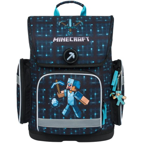 Minecraft Baagl Ergo Blue iskolatáska