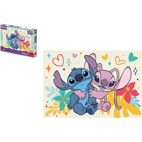 Stitch and Angel Puzzle 24 darab