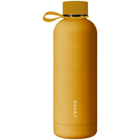 VERDE 500ml mustárszínű rozsdamentes acél kulacs