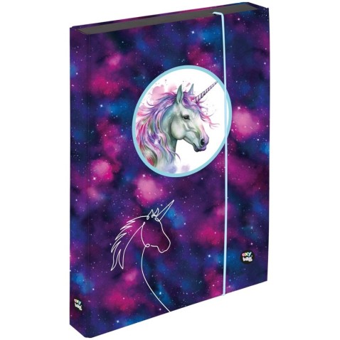 A4 Jumbo OXY GO Unicorn füzettartó box
