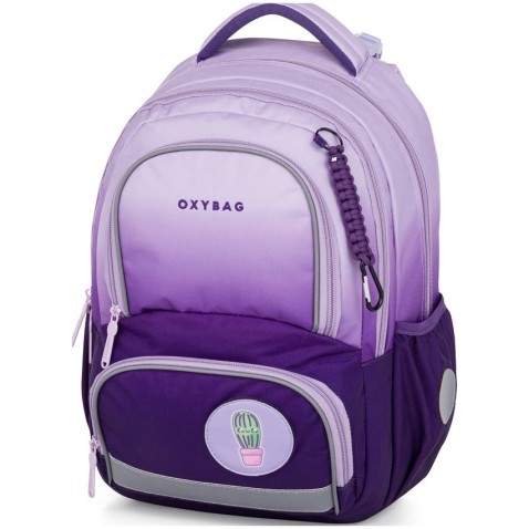 OXY NEXT Ombre Purple iskolatáska