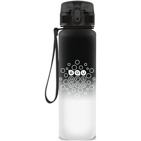 Ars Una matt kulacs 600 ml fekete-fehér