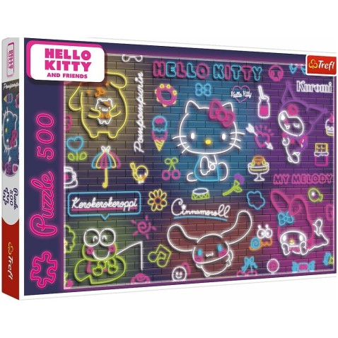 Puzzle Neon Hello Kitty 500 db