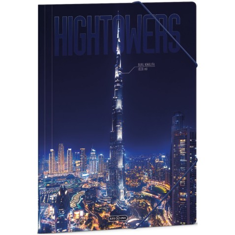 A4-es Burj Khalifa jegyzetfüzet mappa