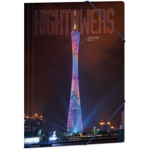 A4-es Canton Tower jegyzetfüzet mappa