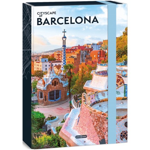 A4-es Barcelona jegyzetfüzet doboz