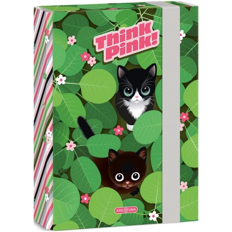 A5 Think Pink 25 füzettartó box