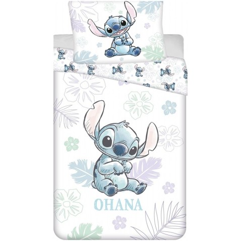 Stitch ágynemű Ohana White