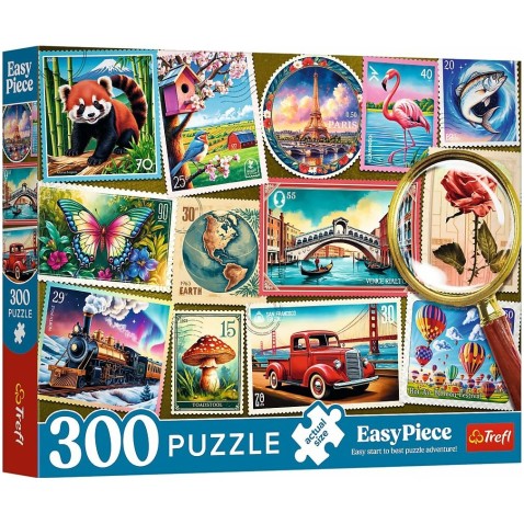 Puzzle Postai bélyegek 300 db