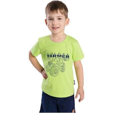 Gyerek póló Bettymode FARMER TRAKTOR rövid ujjú